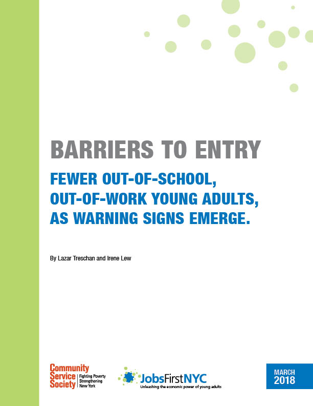 Fewer Out-of-School and Out-of-Work Young Adults, As Warning Signs Emerge