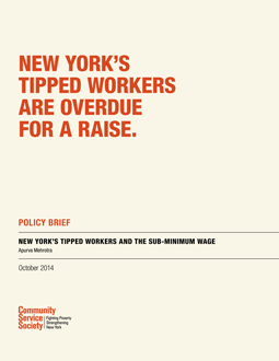 New York’s Tipped Workers and the Sub-Minimum Wage