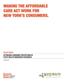 Optimizing Consumer Protections in State Health Insurance Exchanges