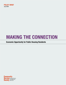 Making the Connection: Economic Opportunity for Public Housing Residents