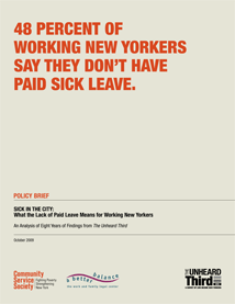 Sick In The City: What the Lack of Paid Leave Means for Working New Yorkers