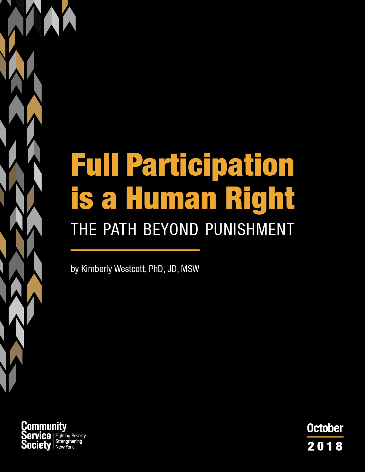 Full Participation is a Human Right: The path beyond punishment 