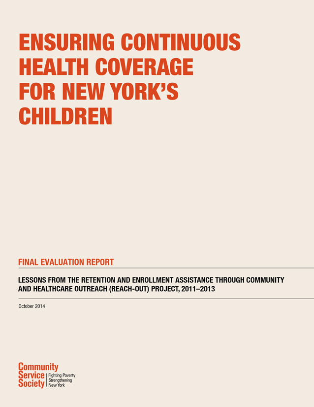Ensuring Continuous Health Coverage for New York's Children: Lessons from the REACH-Out Project, 2011–2013