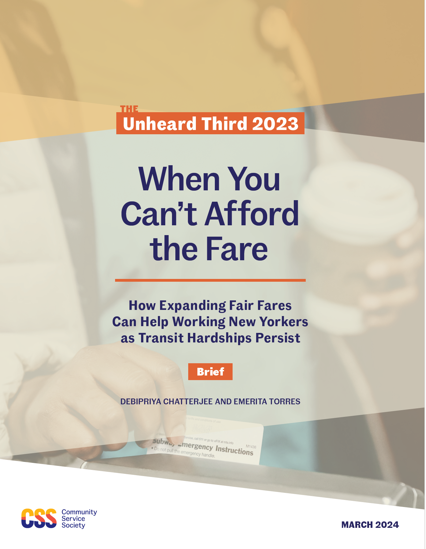 When You Can’t Afford the Fare: How Expanding Fair Fares Can Help Working New Yorkers as Transit Hardships Persist